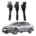 Jogo 3 Bobinas Volkswagen Virtus 1.0 Tsi 2018/19