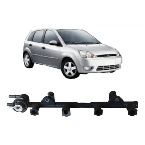 Flauta Do Bico Injetor Ford Fiesta 1.0 2005 9d280a1b