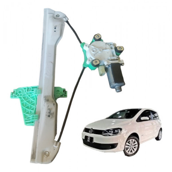 Máquina De Vidro Elétrico Traseira Esq Fox 1.0 2013