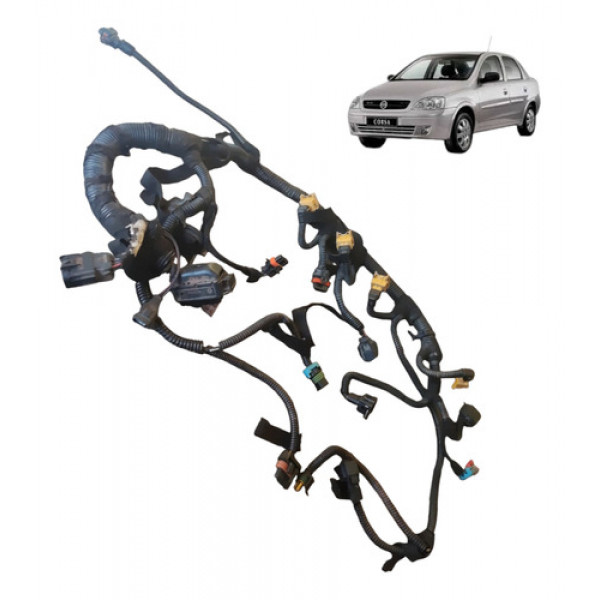 Chicote Injeção Motor Corsa Maxx 1.0 2006 Sem Ar