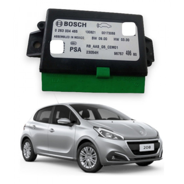 Módulo Sensor De Ré Peugeot 208 2017
