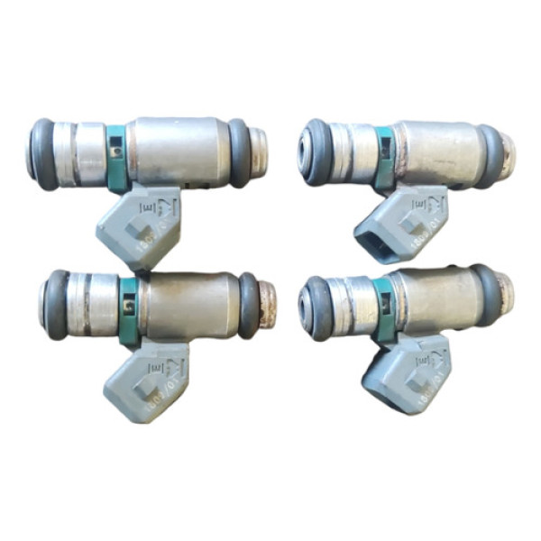 Jogo Bico Injeção Motor Fiat Uno 1.0 Economy 2012 Iwp052