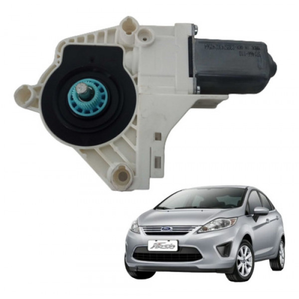 Motor Máquina Vidro Tras/dir New Fiesta Sedan 2017