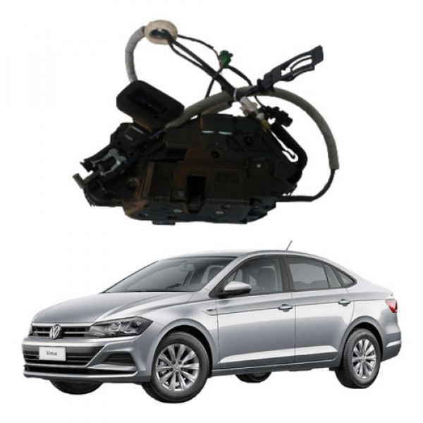 Fechadura Porta Dianteira Esquerda Polo/virtus 2019