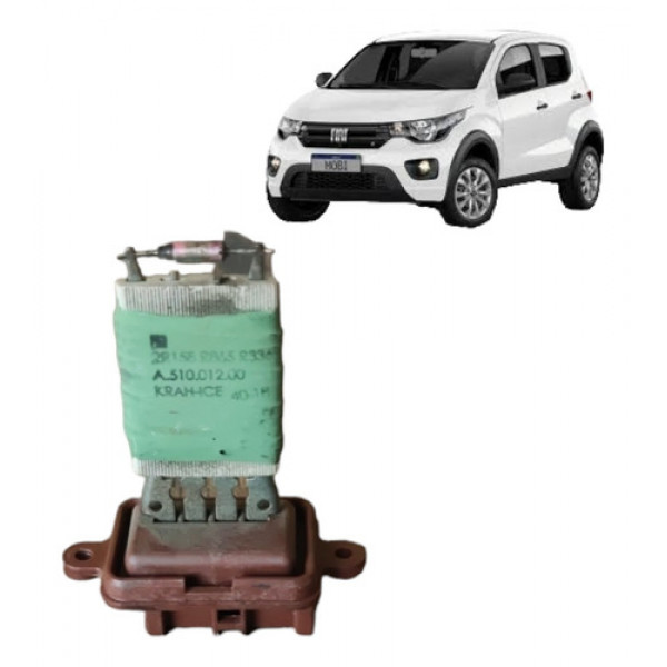 Resistência Motor Ar Forçado Fiat Mobi 1.0 4cc 2019