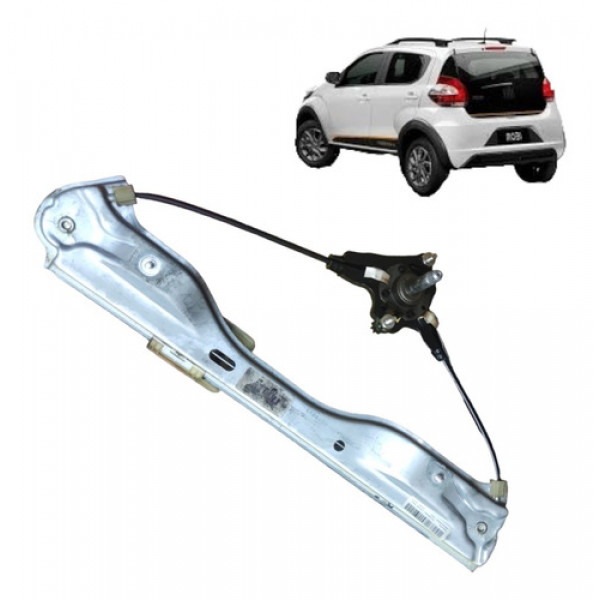 Máquina De Vidro Traseira Direita Fiat Mobi 1.0 2019
