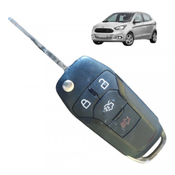Chave Canivete Original Ford Ka 1.0 3cc 2020