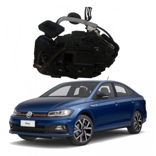 Fechadura Porta Traseira Esq Volksvagem Virtus 2019