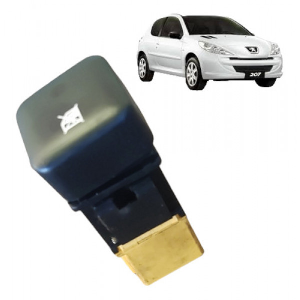 Botão Trava Vidro Elétrico Peugeot 207 1.4 2010
