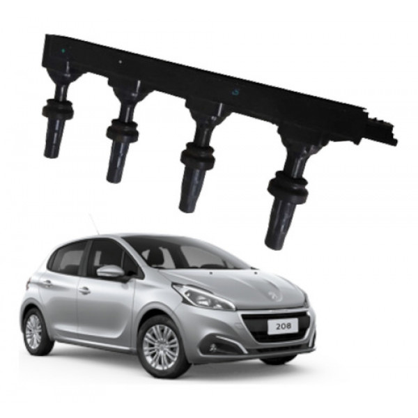 Bobina Ignição Peugeot 208 2014 Griffe