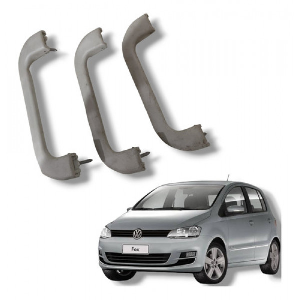 Kit Puxador Alça Teto Pqp Volkswagen Fox