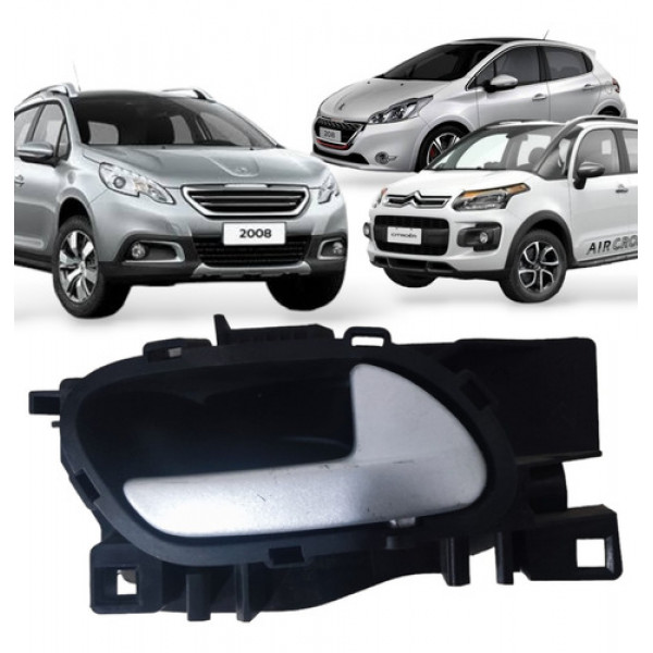 Maçaneta Interna Direita 208 2008 C3 Air Cross 2015